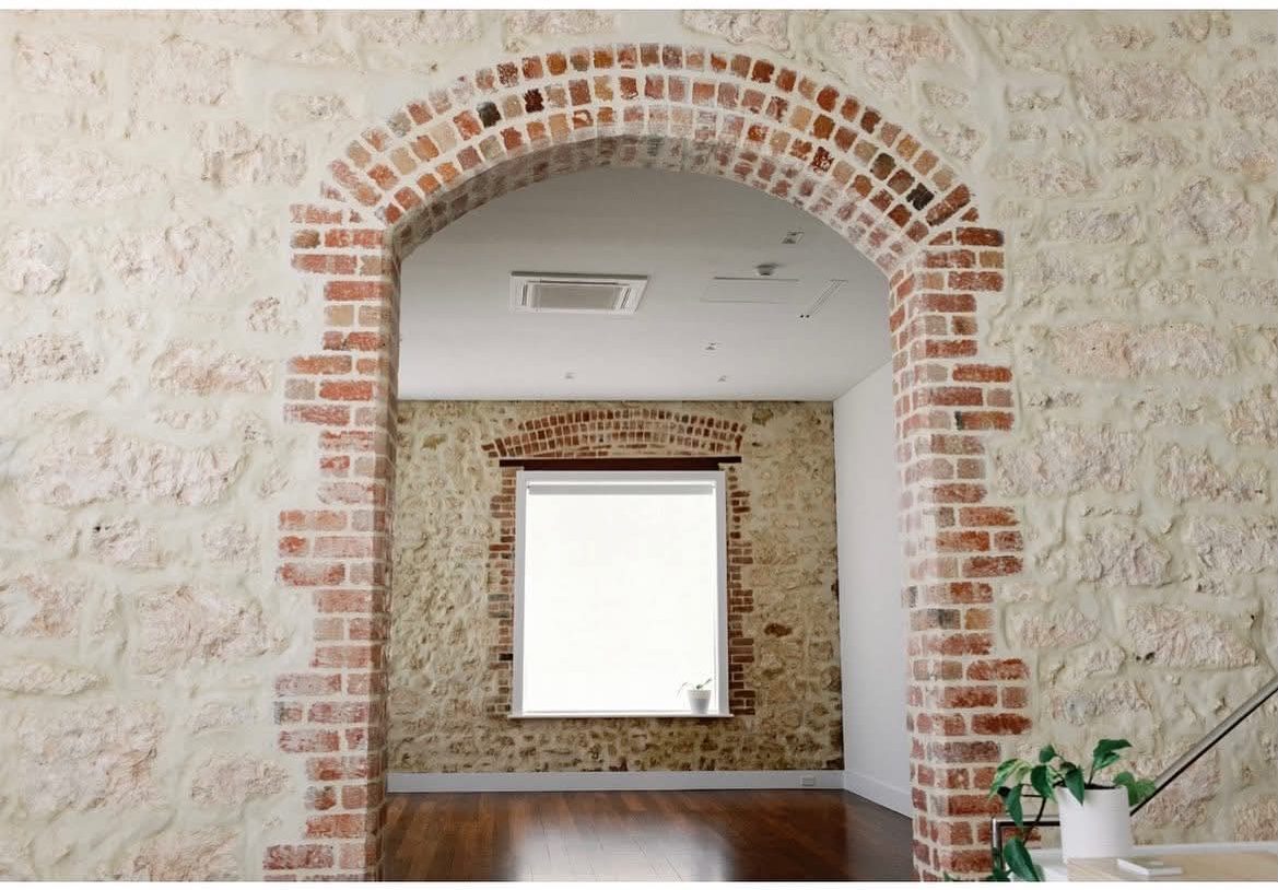 The entrance to the treatment space